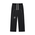 Contrast-Stitched Fleece Sweatpants